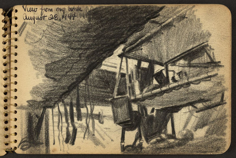 Illustration for article titled The Sketchbooks of Victor Lundy